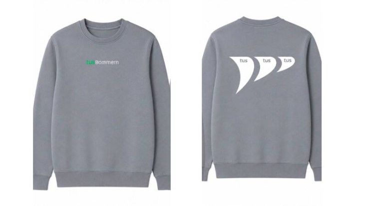 Hoodie TuS Bommern Grau OHNE Kapuze