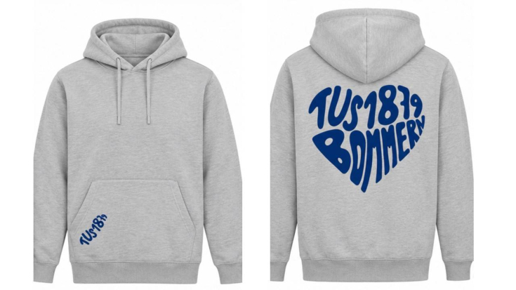 Pride Hoodie (mit Kapuze) – Grau – Sommer 2026 - UNISEX