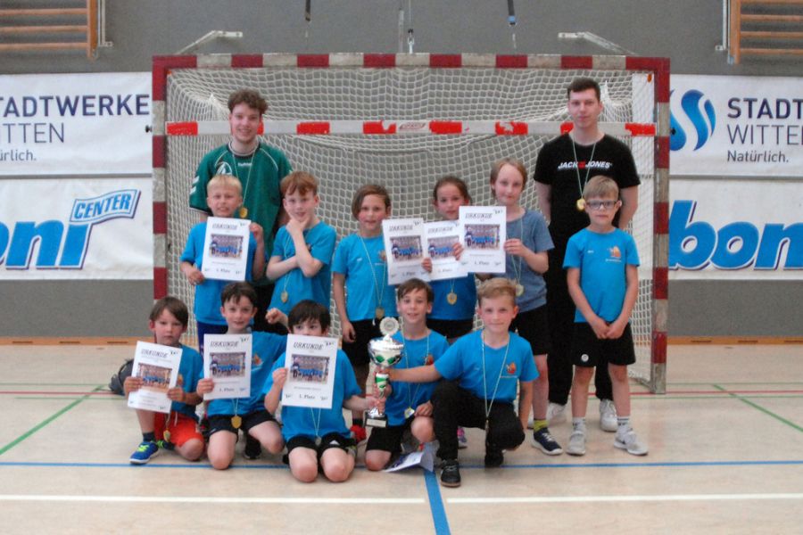 Turniersieger wurde das Team Brenschenschule 2