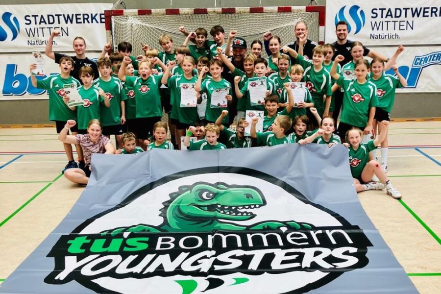Erfolgreicher Start in die Sommerferien – Handballcamp beim TuS Bommern