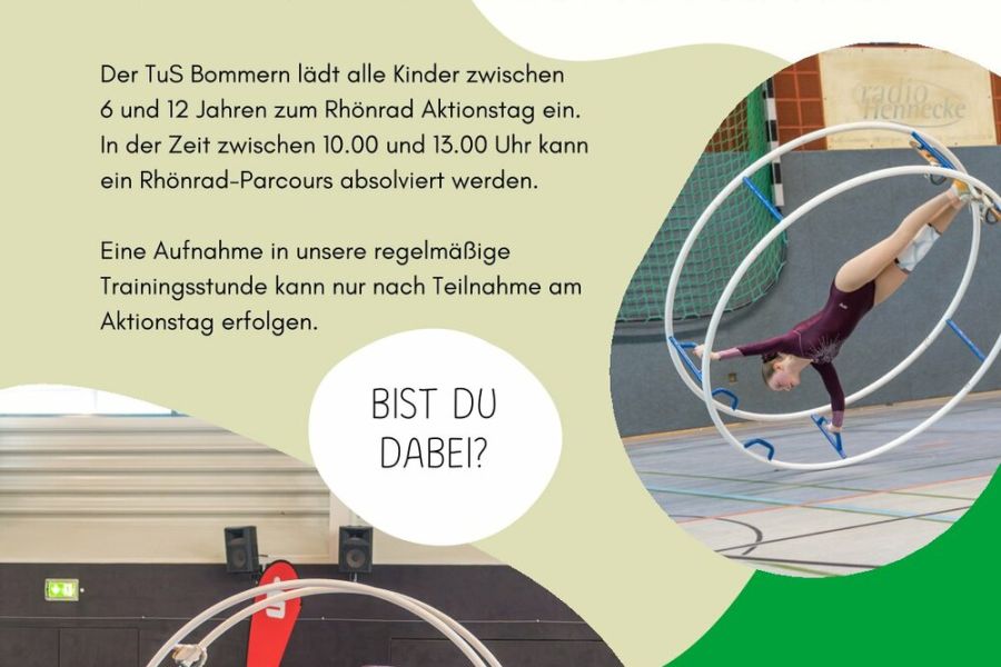 Rhönrad Aktionstag am 22. Oktober 2023