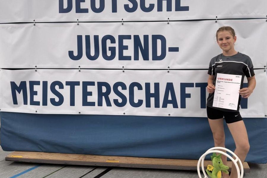 Deutsche Jugendmeisterschaften: Lilli Hebestreit überzeugt mit Platz elf in Würzburg