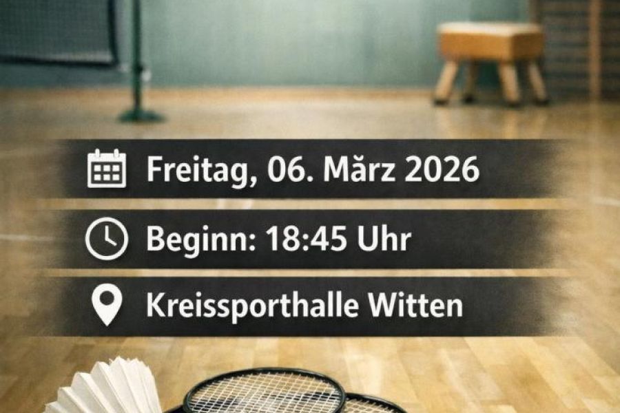 Einladung zur Jahreshauptversammlung der Badmintonabteilung