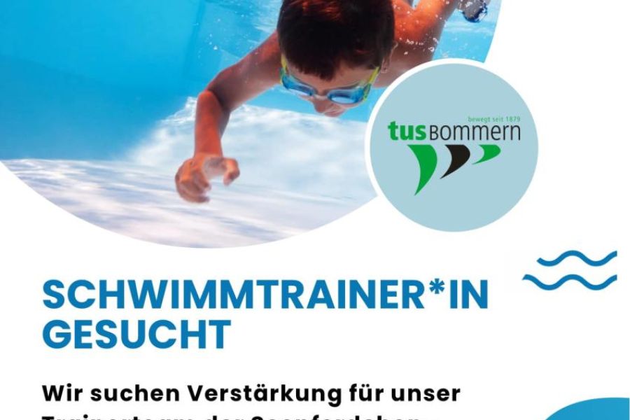Verstärkung gesucht: Werde Schwimmtraier**in beim TuS!