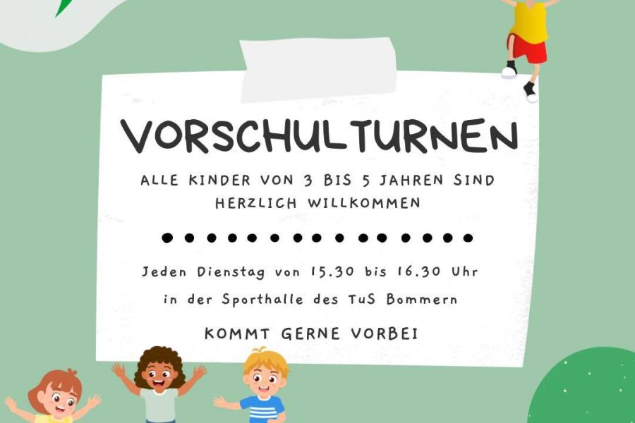 Spiel, Spaß und Turnen für die Kleinsten