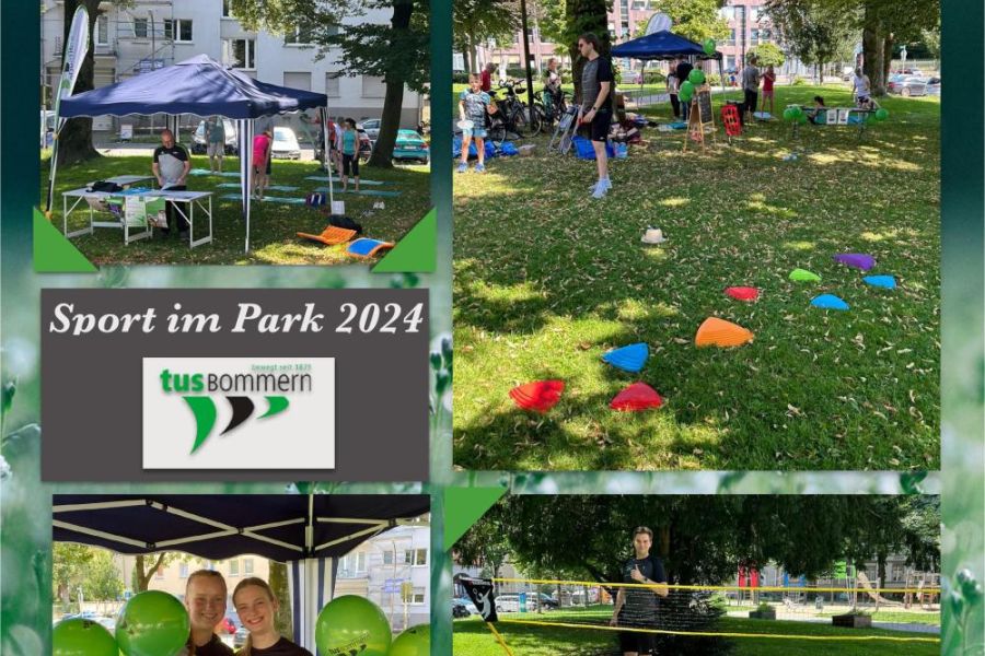 TuS Bommern und Sport im Park - ein tolles sportliches Erlebnis für alle im Freien