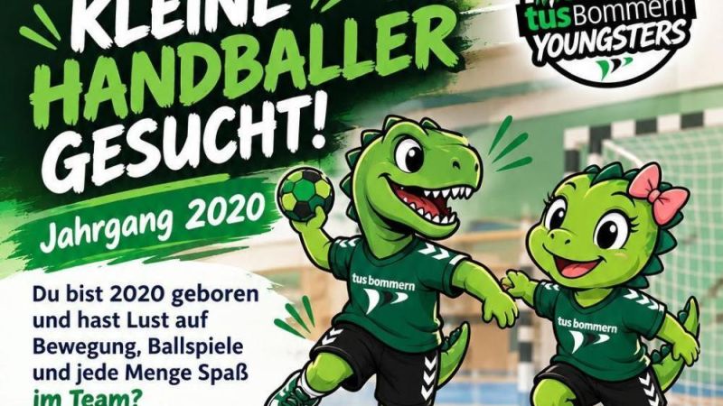 Kleine Handballer gesucht – Jahrgang 2020